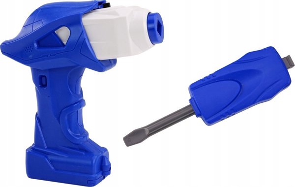 LeanToys Αεροπλάνο για Συναρμολόγηση Φώτα Ήχοι DIY Μπλε