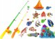 LeanToys Παιχνίδι Δεξιοτήτων Σετ Ψαρέματος 11 Τεμ. Ψαράκια Αξεσουάρ Βάρκα LEAN Toys