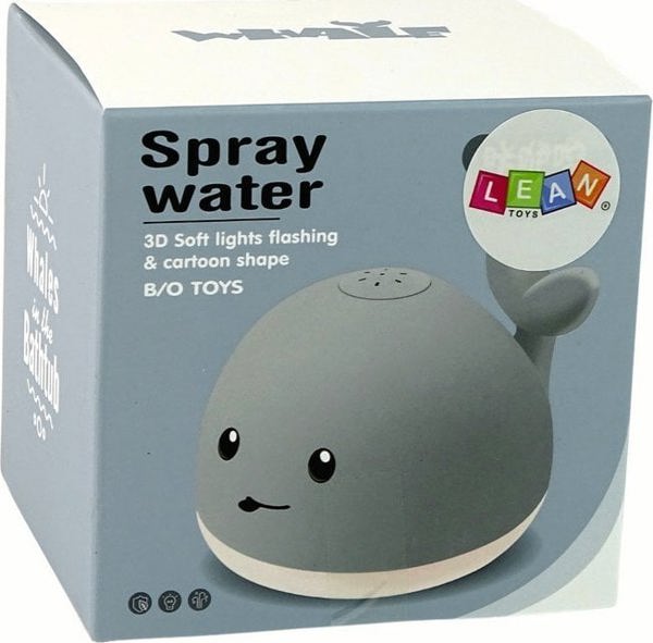Παιχνίδι μπάνιου LeanToys Water Squirting Whale 14266297 5905680000000