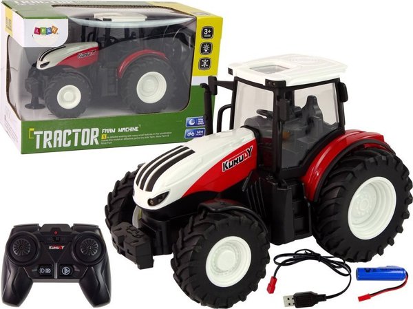 LeanToys Τρακτέρ 1:24 Τηλεκατευθυνόμενο R/C Πιλότος Φάρμα