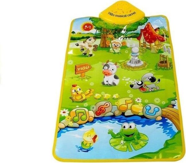LeanToys Educational and Musical Mat Animal Sounds Farm LEAN Toys 14252560 5905210000000