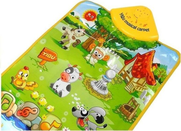LeanToys Educational and Musical Mat Animal Sounds Farm LEAN Toys 14252560 5905210000000