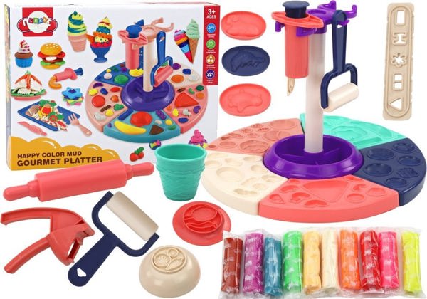 LeanToys Σετ Κουζίνας Πηλός Εξωθητής Μάγειρας Αξεσουάρ LEAN Toys