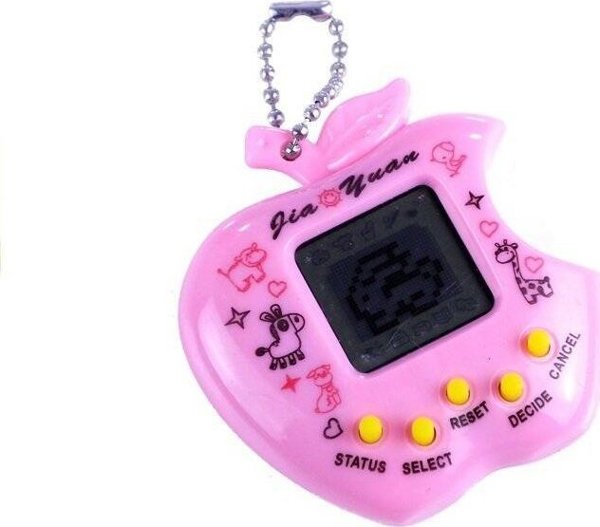 LeanToys Tamagotchi Ηλεκτρονικό Κατοικίδιο - Εμβληματικό Παιχνίδι Ροζ Χρώματος