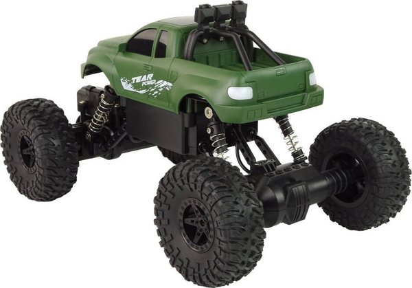 LeanToys Τηλεκατευθυνόμενο Αυτοκίνητο R/C 2.4 GHz 1:18 Πράσινο