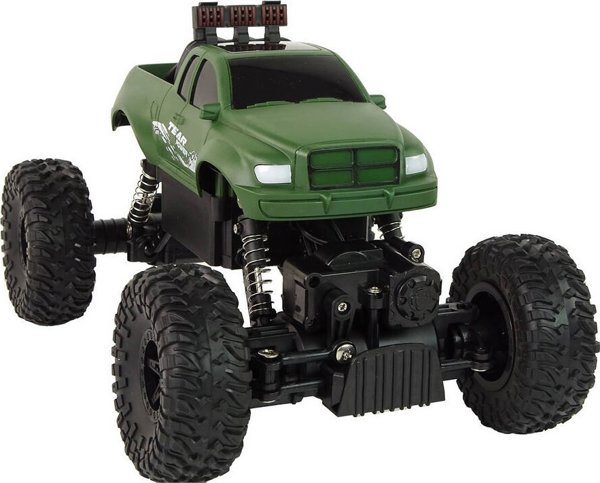 LeanToys Τηλεκατευθυνόμενο Αυτοκίνητο R/C 2.4 GHz 1:18 Πράσινο