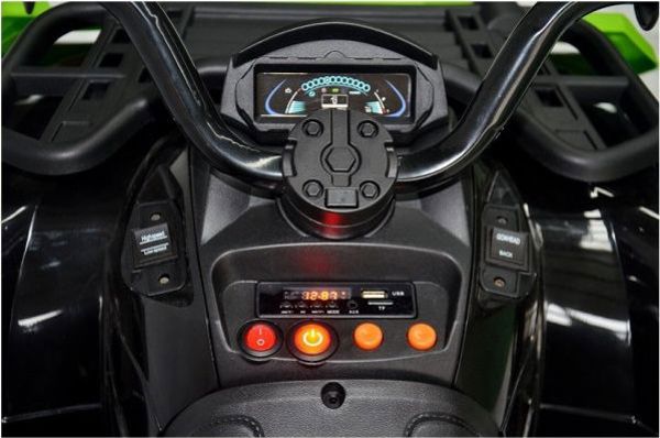 Lean Cars Quad με μπαταρία BDM0909 Πράσινο 24V