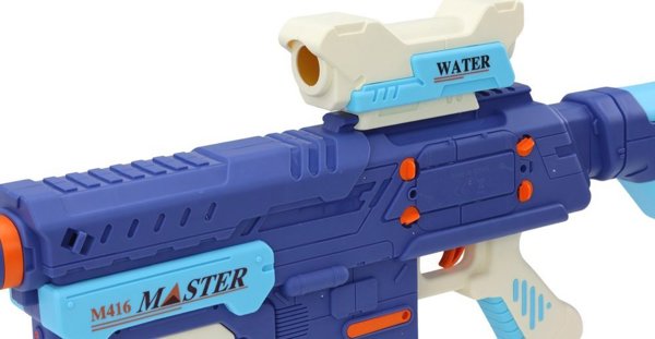 Καραμπίνερ Νερού Μπαταρίας M416 500ml Μπλε LeanToys