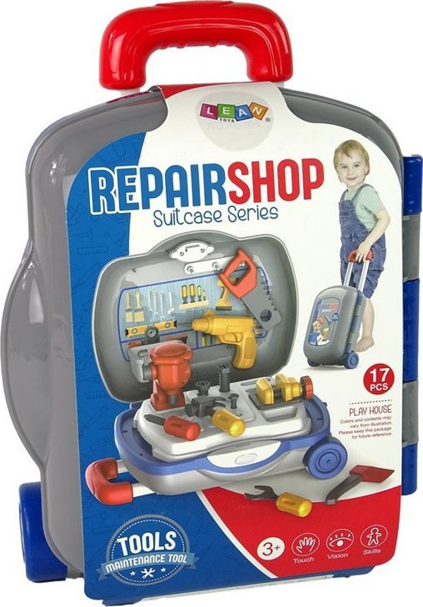 LeanToys Βαλιτσάκι Μηχανικού Αγόρι Εργαλεία