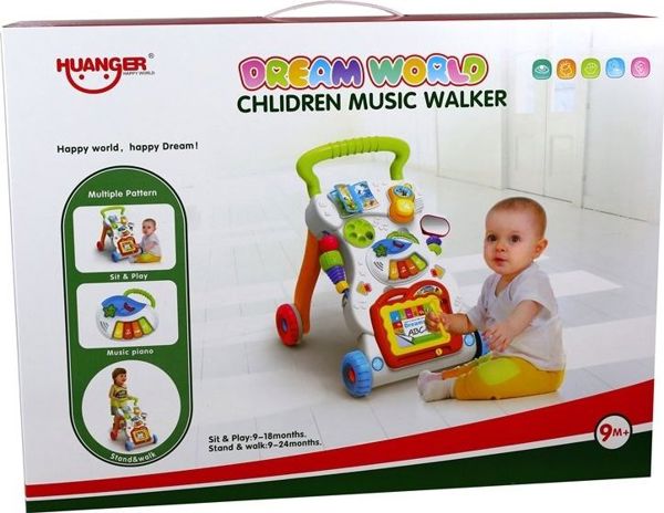 Lean Sport Περπατούρα Παιδικό Τηλέφωνο Πιανάκι Ζωγραφική 3σε1