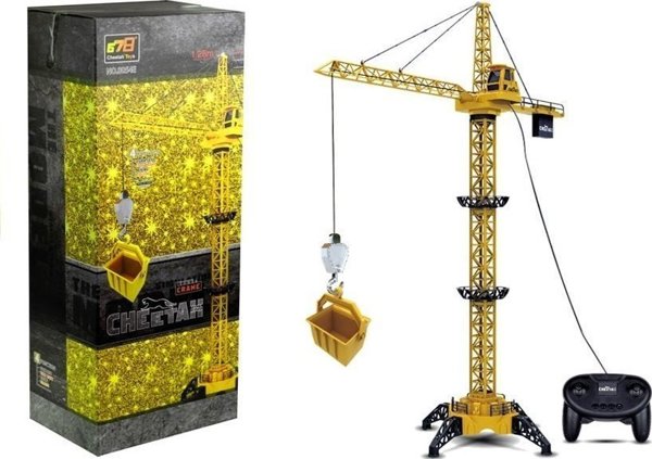 LeanToys Τηλεκατευθυνόμενο Γερανό Ανυψωτικό 128 cm R/C LEAN Toys