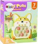 LeanToys Παιχνίδι Δεξιοτήτων Κονσόλα Pop-It Αλεπού 7 Τρόποι Παιχνιδιού Μωβ Αισθητηριακό