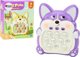 LeanToys Παιχνίδι Δεξιοτήτων Κονσόλα Pop-It Αλεπού 7 Τρόποι Παιχνιδιού Μωβ Αισθητηριακό