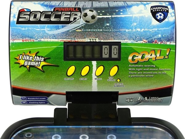 LeanToys Παιχνίδι Δεξιοτήτων Τραπέζι για Παιχνίδι Pinball Flipper