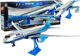 Βάση κίνησης Lean Sport Airplane, navy blue, 69 cm 8175357 5902808156802
