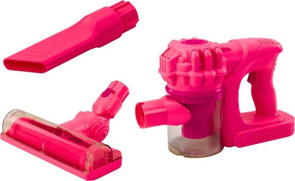 LeanToys Upright Vacuum Cleaner Toy Lights Ακούγεται ροζ 13675930 5905991005711