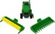 LeanToys Αγροτικό Όχημα Θεριστική Μηχανή με Προσαρμογή Πράσινο Κίτρινο