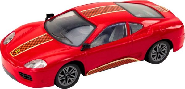 LeanToys Τηλεκατευθυνόμενο Αθλητικό Αυτοκίνητο R/C 1:16, Κόκκινο