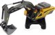 LeanToys Remote Controlled Crawler Excavator 2.4G Yellow LEAN Toys 14394655 5905210000000