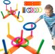 LeanToys Παιχνίδι Δεξιοτήτων Ρίψη Δαχτυλιδιού Στόχος Πολύχρωμο