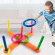 LeanToys Παιχνίδι Δεξιοτήτων Ρίψη Δαχτυλιδιού Στόχος Πολύχρωμο
