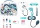LeanToys Little Doctor Medical Kit In Suitcase Lights Sounds Blue 14266589 5905991028451