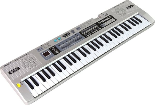 Πληκτρολόγιο LeanToys MQ-6110 Mikrofon Organki 61 Klawiszy LEAN Toys