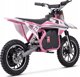 Lean Cars Μοτοσικλέτα Crossowy TRAIL KING με Μπαταρία HP114E Ροζ