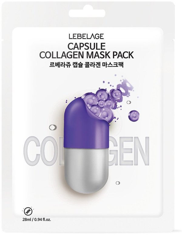 Μάσκα Προσώπου Its Skin LEBELAGE Dr. Capsule Collagen 1 τεμάχιο