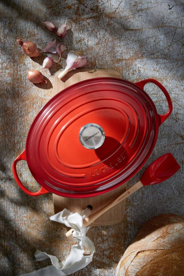 le creuset Le Creuset Signature Roaster οβάλ 40cm κόκκινο κερασί (21178400602430) 13532331 24147263395