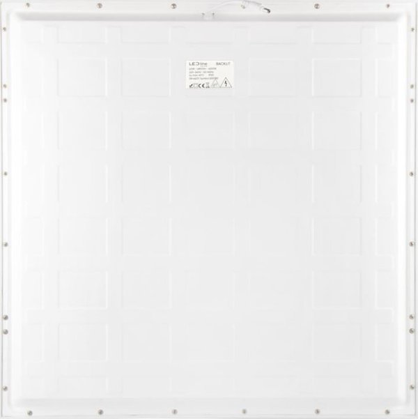 LED φωτιστικό πάνελ 40W, 60x60cm, 4800lm, 120lm/W, ουδέτερο λευκό 4000K, LED line PRIME