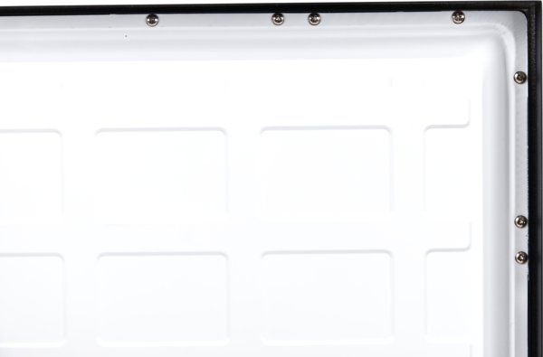LED πάνελ 40W 4000K 4000lm, 60x60, επιφάνεια - ενσωματωμένο 2σε1 μαύρο