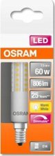Λάμπα LEDVANCE LED λεπτή E14 827, ρυθμιζόμενη LEDTSLIM60DC7W827E14