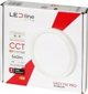 LED πάνελ universali EasyFix PRO, 230Vac, 6W, 540lm, 3000K-5000K CCT, στρογγυλή