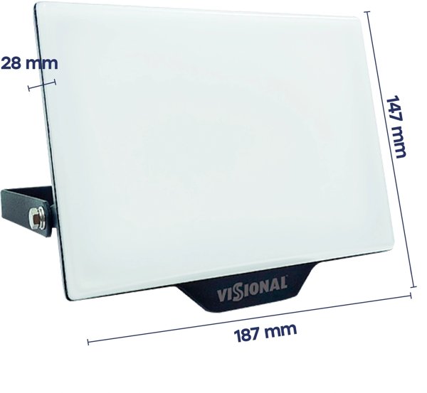 LED Ανθεκτικός στην υγρασία εξωτερικός προβολέας 50W, 5500Lm, 4000K, IP65