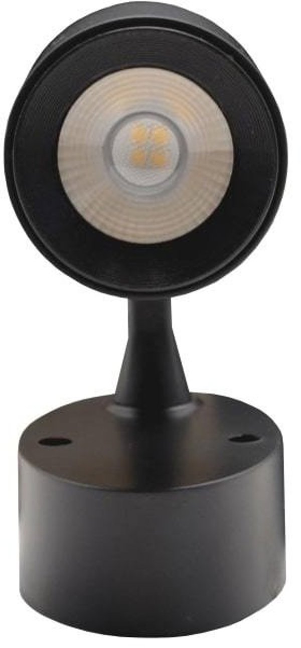 LED spotlight TOPE TELA, 4000 K, 7 W, 560 lm, black