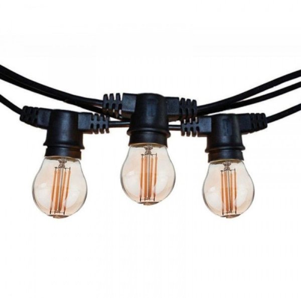 Λαμπτήρας LED E27 15m H05VV-F 2*0.75 Inline