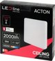 LED φωτιστικό, επιφανειακό, ACTON 18W 2000lm 4000K IP54 τετράγωνο με αισθητήρα κίνησης