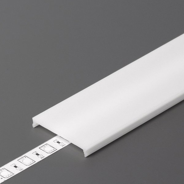 Κάλυμμα προφίλ LED VARIO30, κουμπωτό CLICK, λευκό, 2m, TOPMET