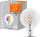 Ledvance LEDVANCE SMART+ WiFi Filament Globe RGBW, Smart bulb, Wi-Fi, Transparent, Integrated LED, E27, Warm white