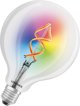 Ledvance LEDVANCE SMART+ WiFi Filament Globe RGBW, Smart bulb, Wi-Fi, Transparent, Integrated LED, E27, Warm white