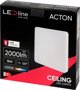 LED φωτιστικό, επιφανειακό, ACTON 18W 2000lm 4000K IP54 τετράγωνο