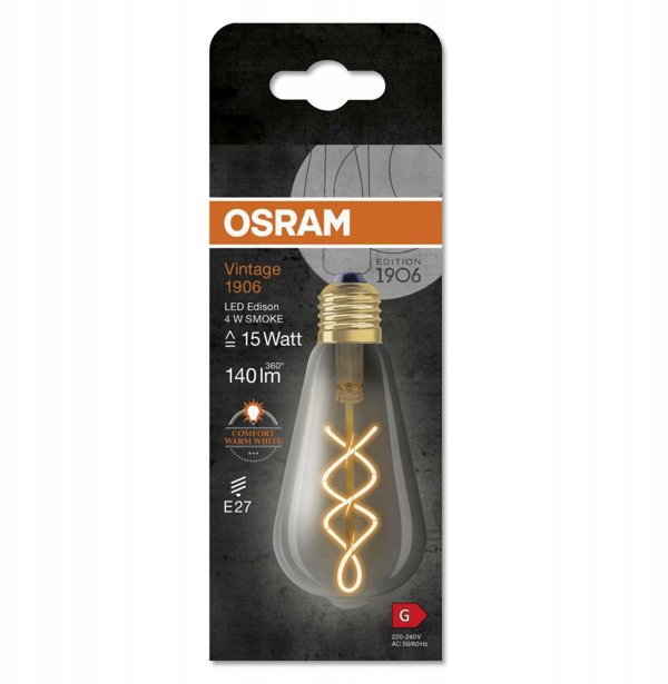 LED LAMP E27 64 4W 1800K 230V