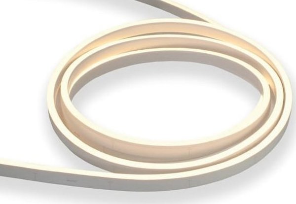 LED ταινία NEON FLEX 24Vdc, 7.2W/m, 120LED/m, θερμό λευκό, 6x12mm, 5m ρολό, IP67