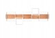 LED ceiling light TRIO Harper, 42W, 3000K, 5700lm, black/gold, 115 x 44 x 7 cm