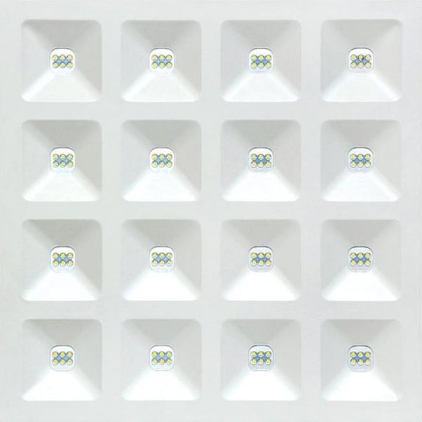 LED φωτιστικό 60x60, 230Vac 15-36W 2250-5040lm, 4000K ουδέτερο λευκό, DIORA, LED line