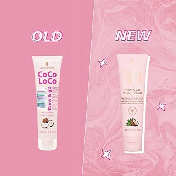 Lee Stafford Coco Loco Blow & Go 11-in-1 Lotion - Leave-in Θεραπεία Μαλλιών 150ml
