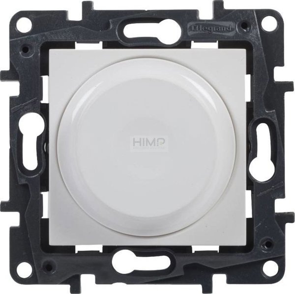 Legrand Περιστροφικός ροοστάτης Legrand Niloe Step 863152 για λαμπτήρες και αλογόνους 5-300W λευκός