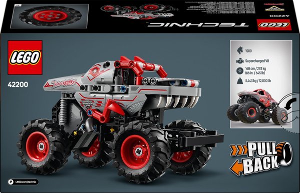 LEGO Technic Monster Jam™ ThunderROARus™ 4 τεμ. (42200)