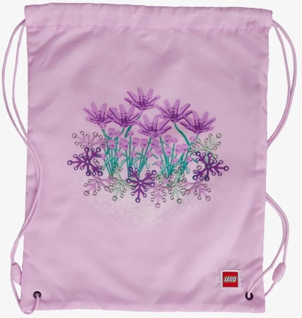 LEGO Drawstring Bag Flowers